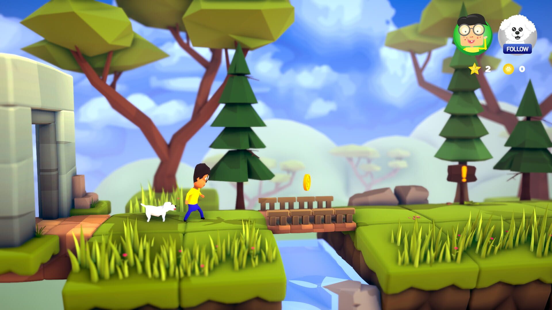 Randy and Teddy Adventure Road - Screenshot