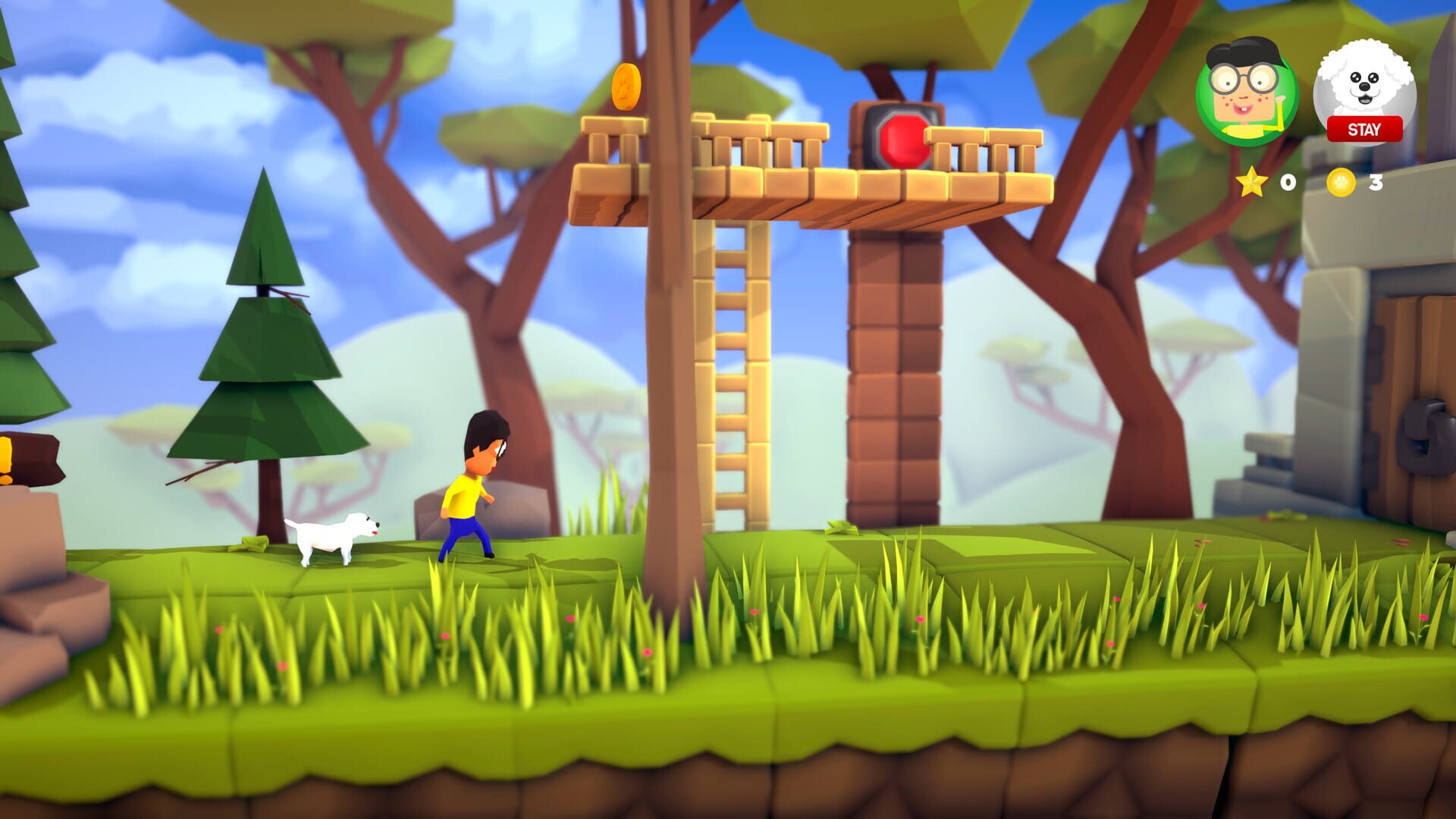 Randy and Teddy Adventure Road - Screenshot