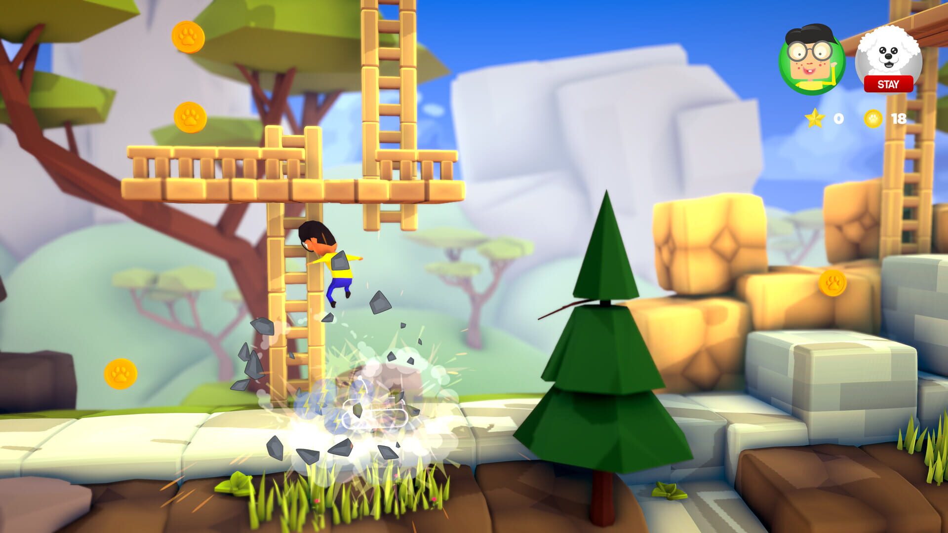 Randy and Teddy Adventure Road - Screenshot