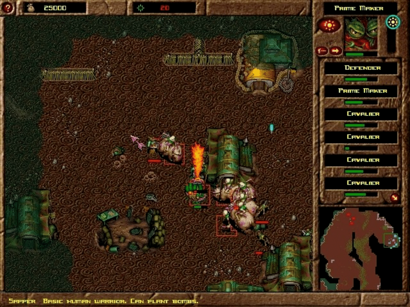 War Wind II: Human Onslaught screenshot