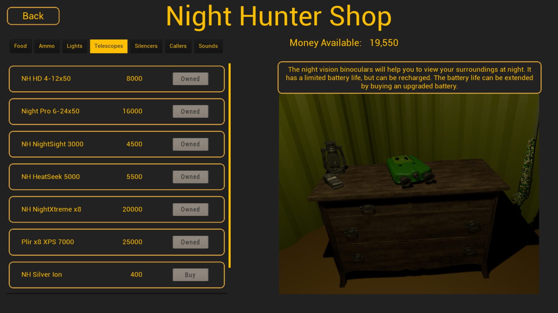 Night Hunter - Screenshot