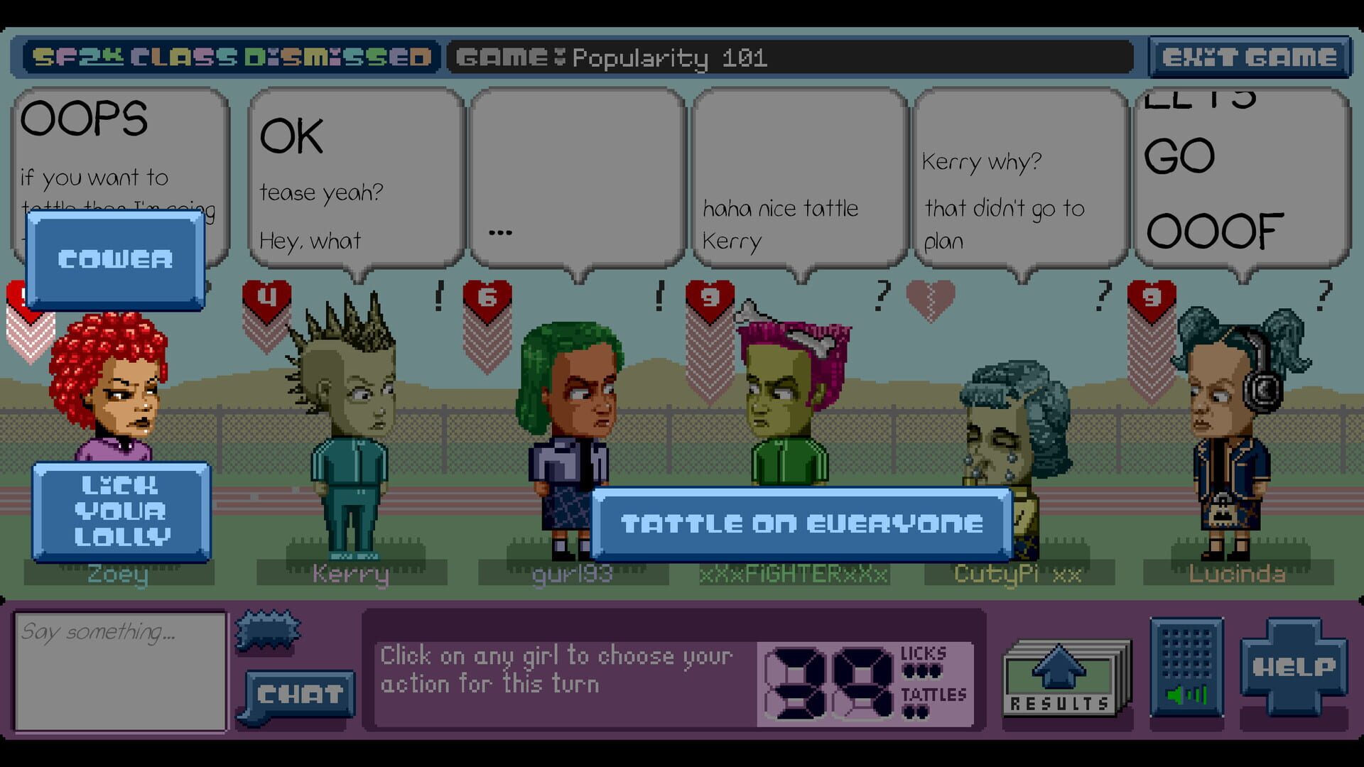 SF2K: Class Dismissed - Screenshot