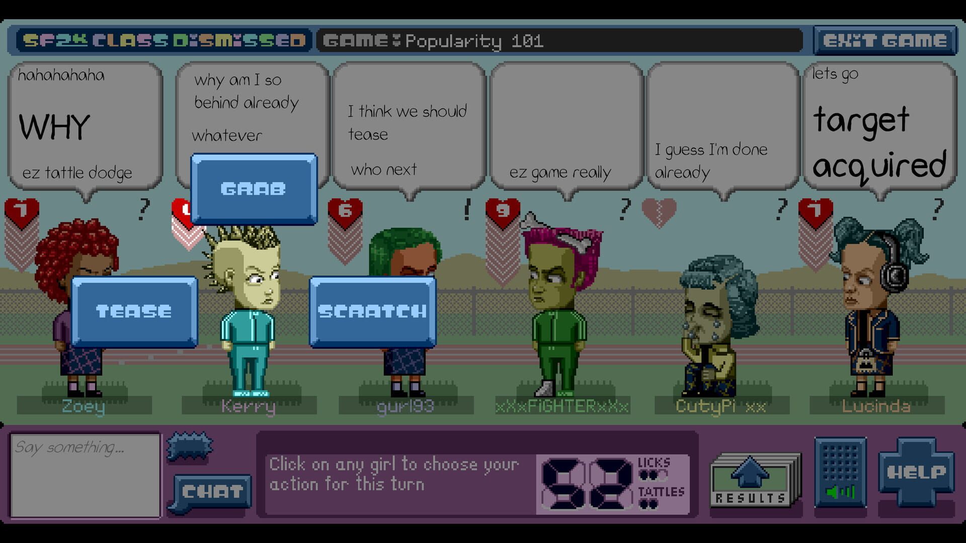 SF2K: Class Dismissed - Screenshot