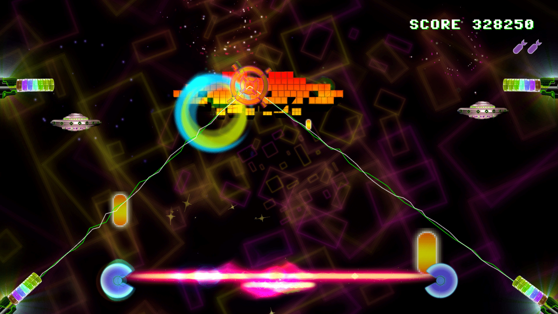 Polybius Invaders screenshot