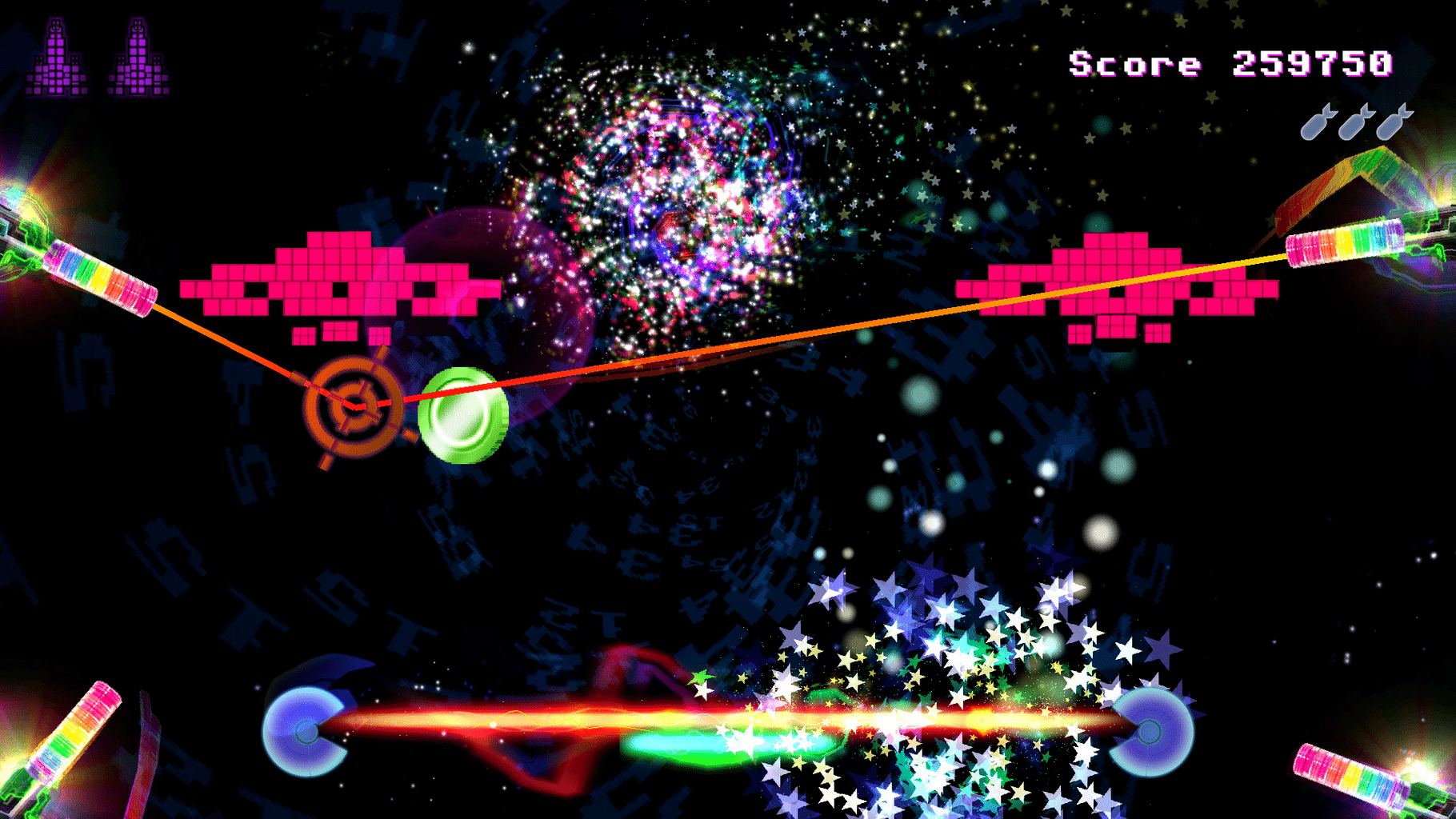 Polybius Invaders screenshot