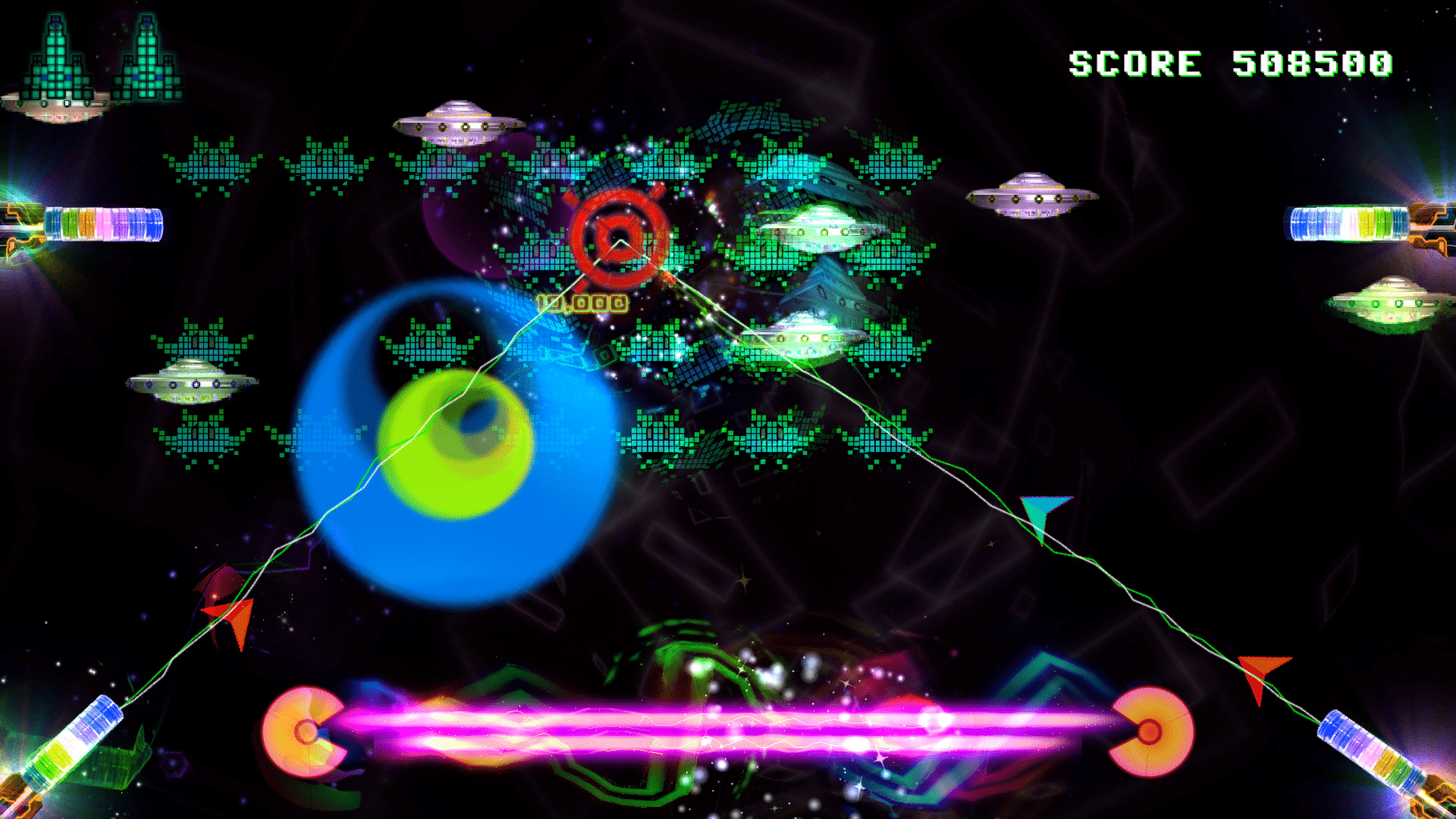 Polybius Invaders screenshot