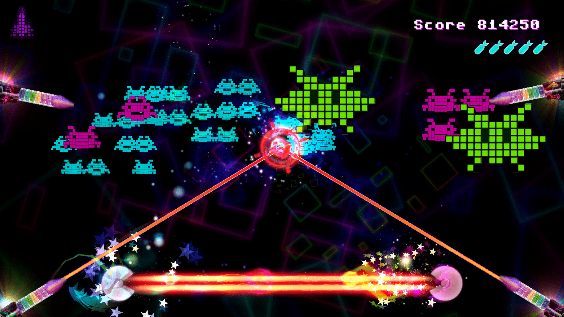 Polybius Invaders screenshot