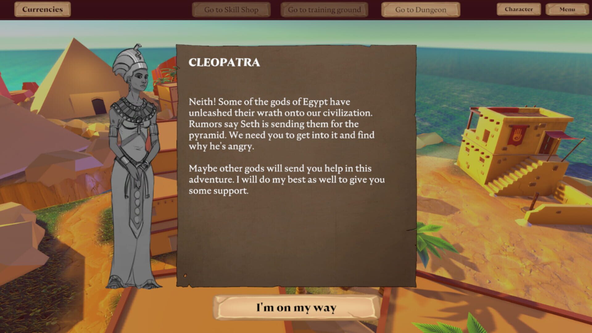 Match on the Nile - Screenshot