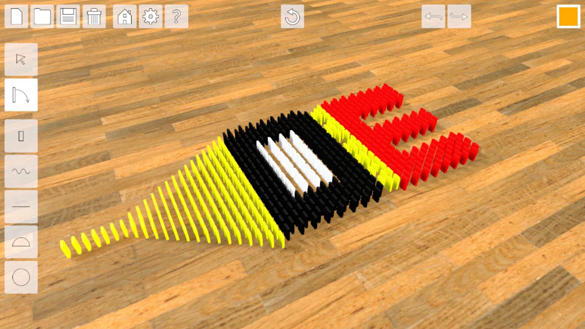Domino Effect: Build and Topple - Screenshot