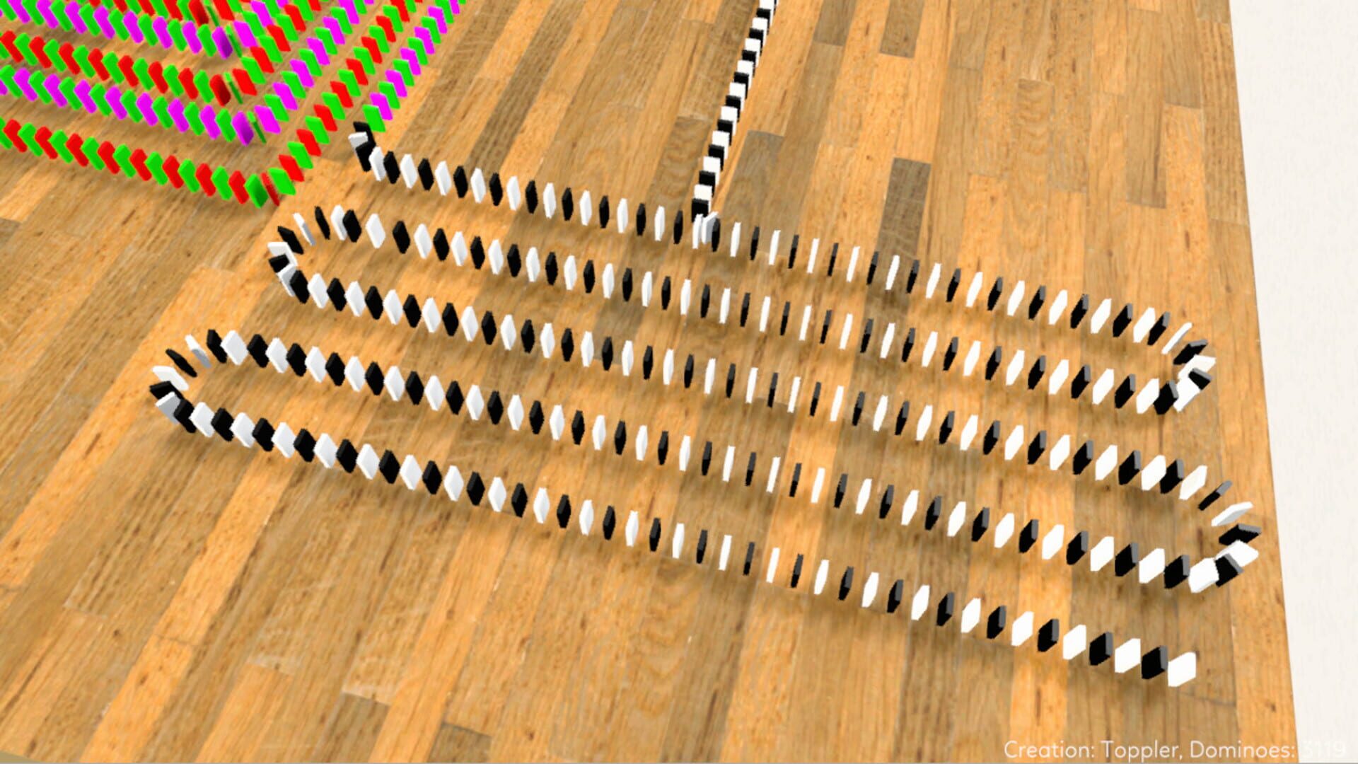 Domino Effect: Build and Topple - Screenshot