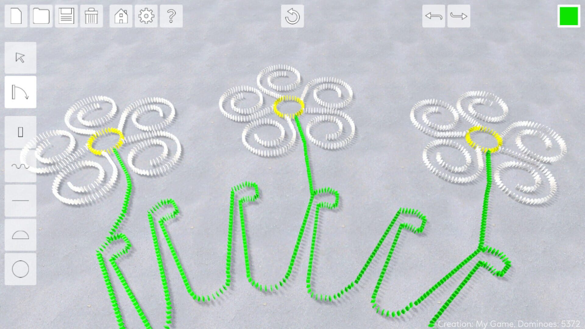 Domino Effect: Build and Topple - Screenshot