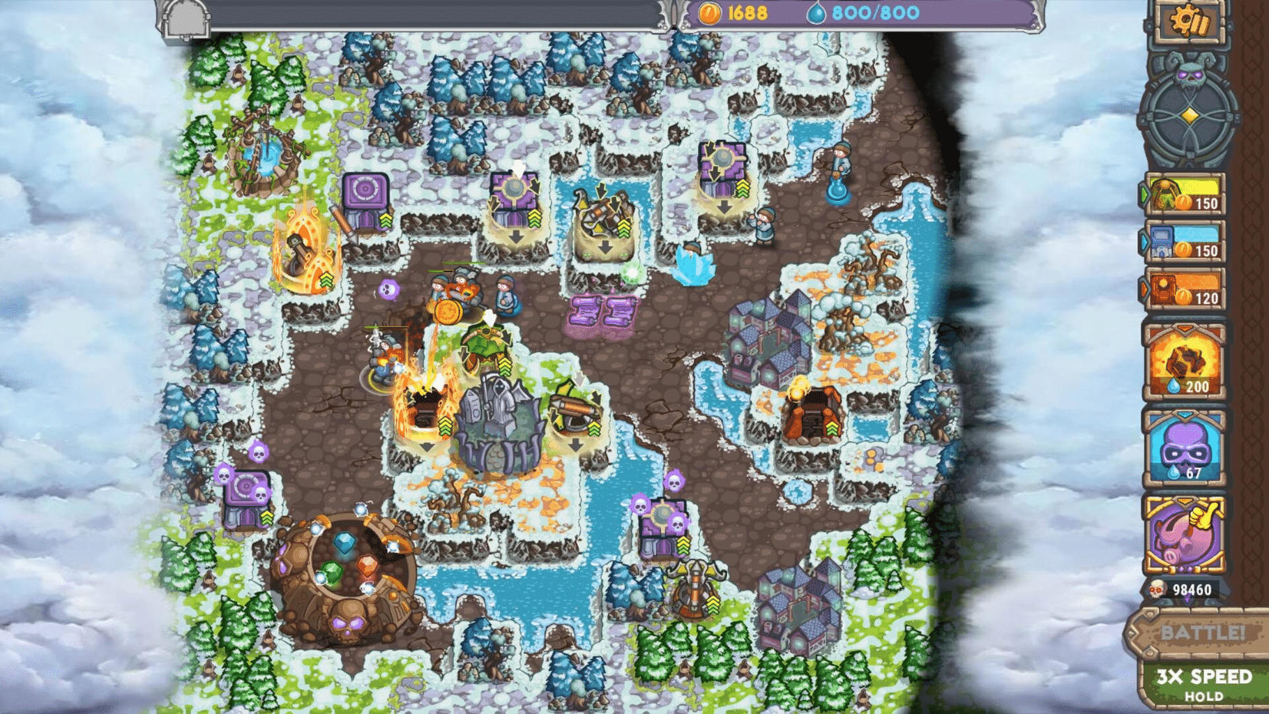 Cursed Treasure 2: Ultimate Edition - Tower Defense screenshot