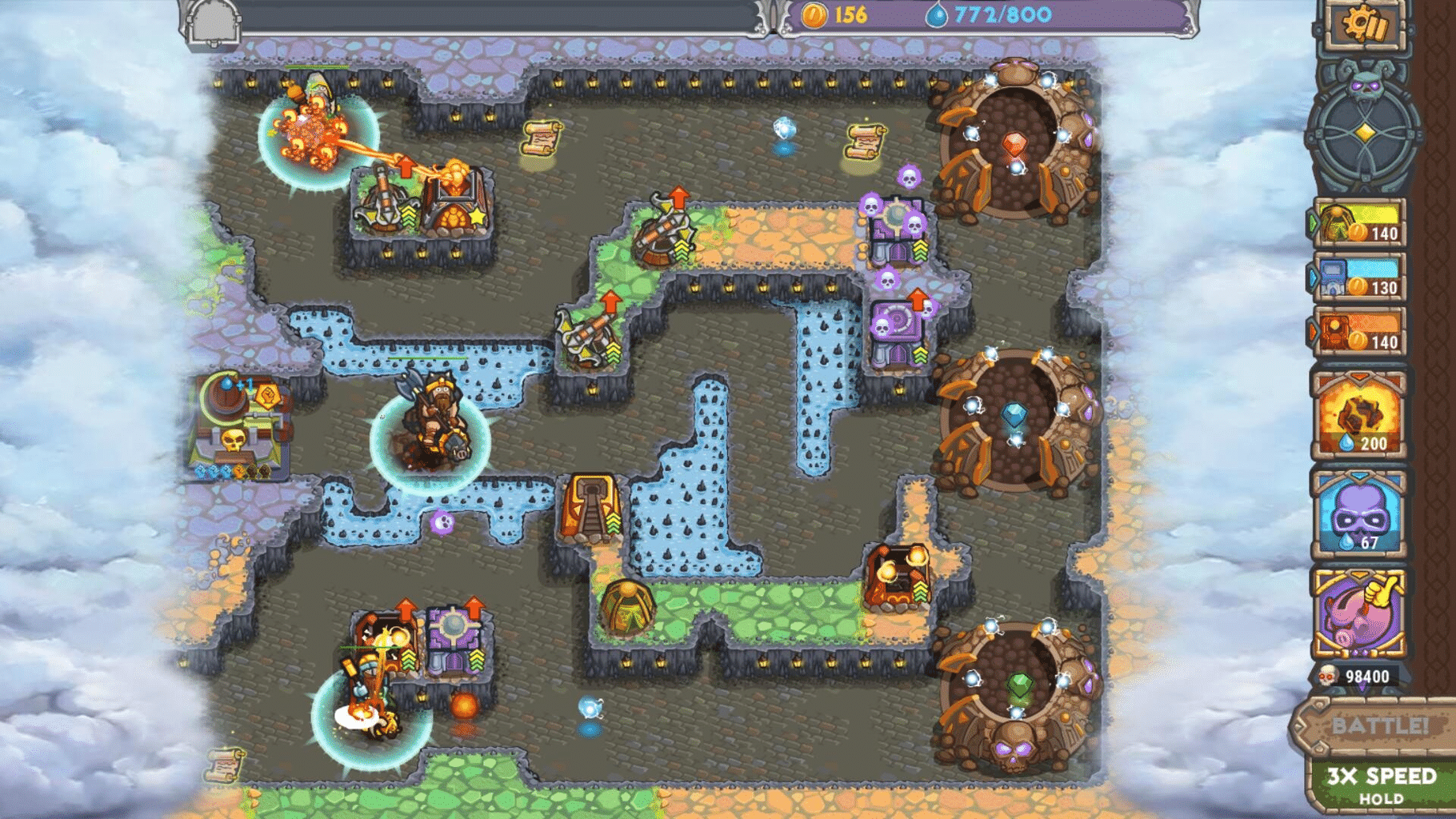 Cursed Treasure 2: Ultimate Edition - Tower Defense screenshot