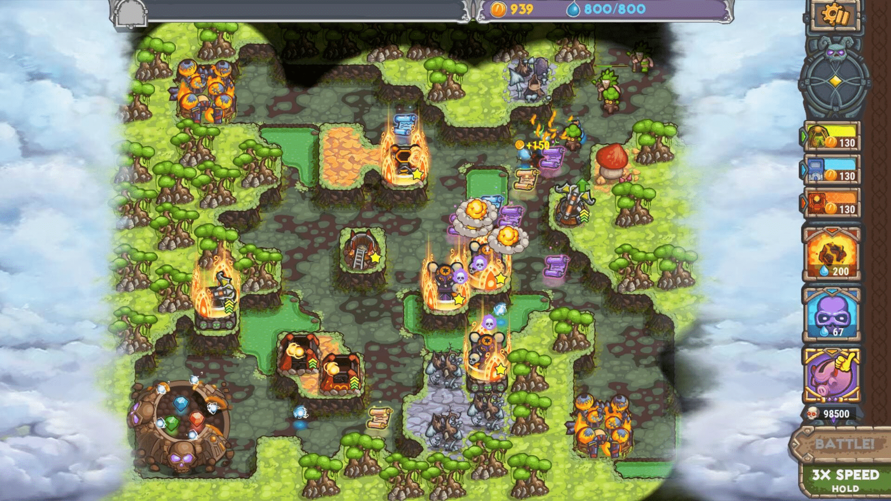 Cursed Treasure 2: Ultimate Edition - Tower Defense screenshot