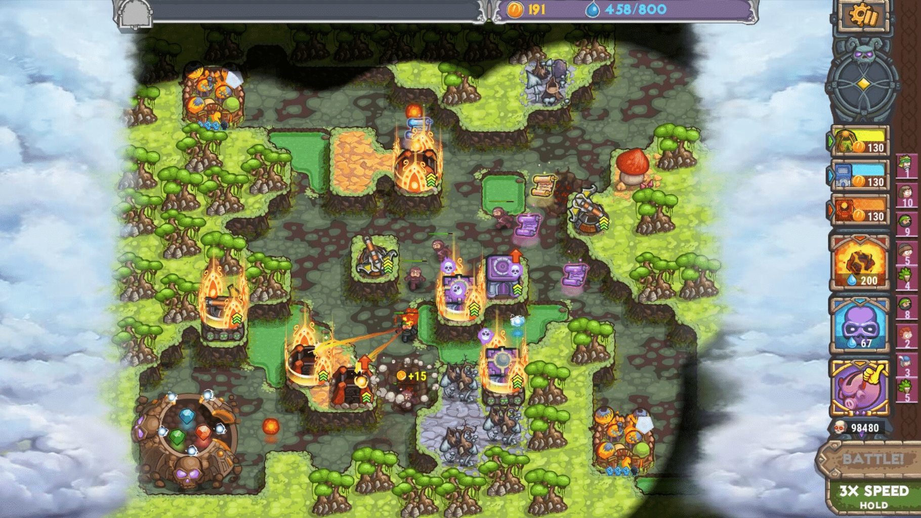 Cursed Treasure 2: Ultimate Edition - Tower Defense screenshot