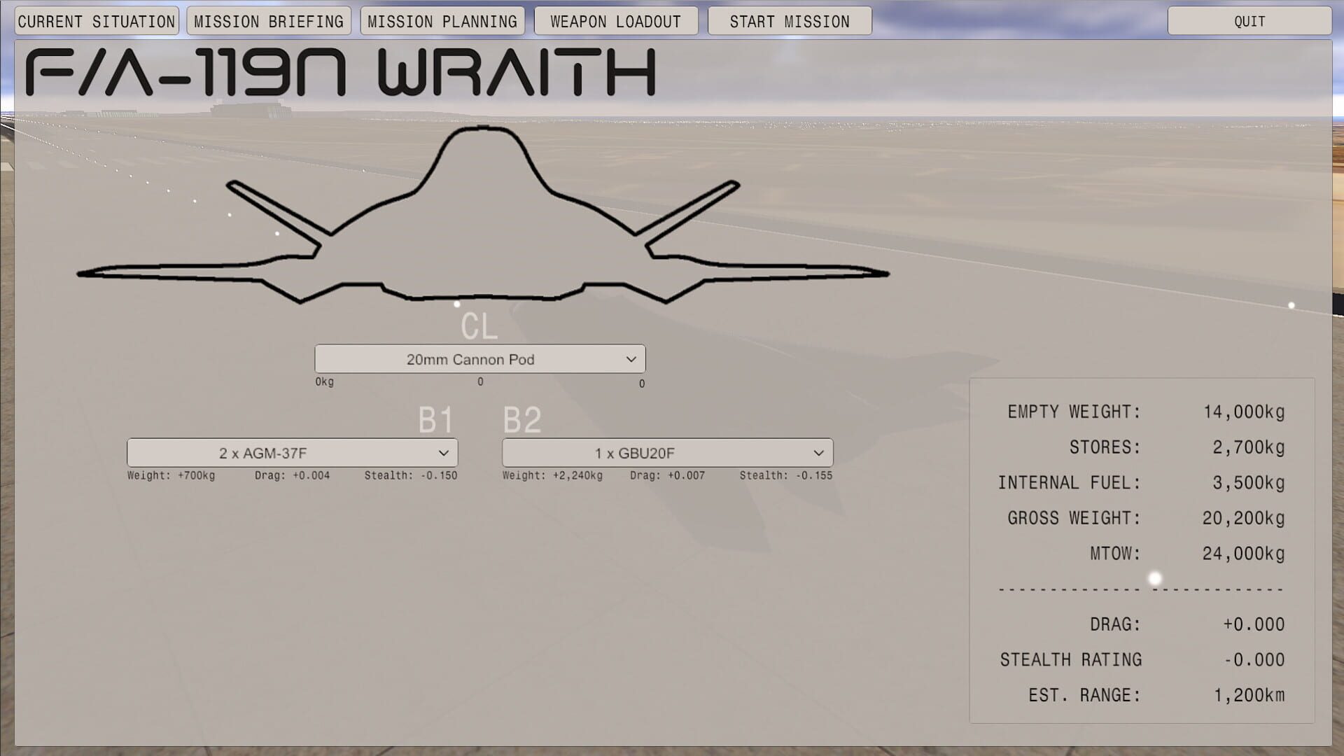 Stealth Fighter Dec - Screenshot