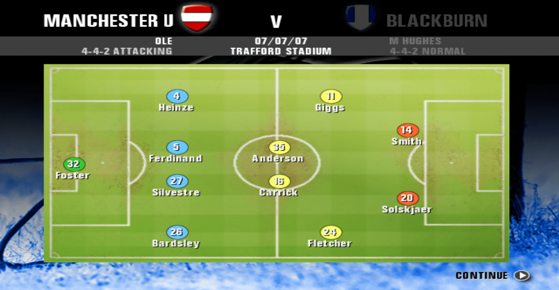 Premier Manager 08 screenshot