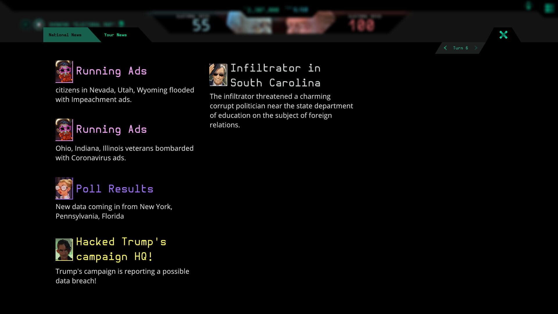 Electioneering - Screenshot