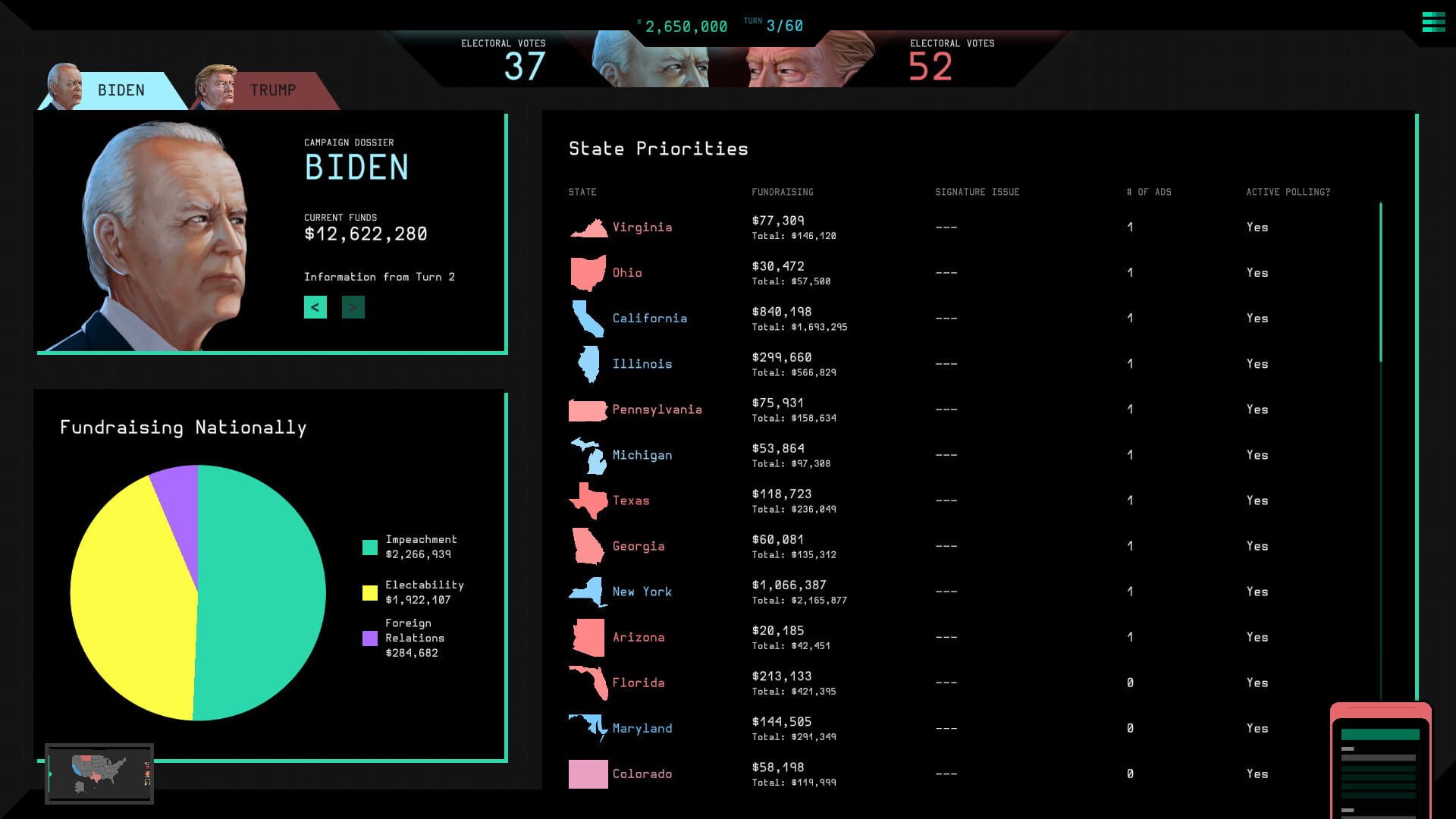 Electioneering - Screenshot