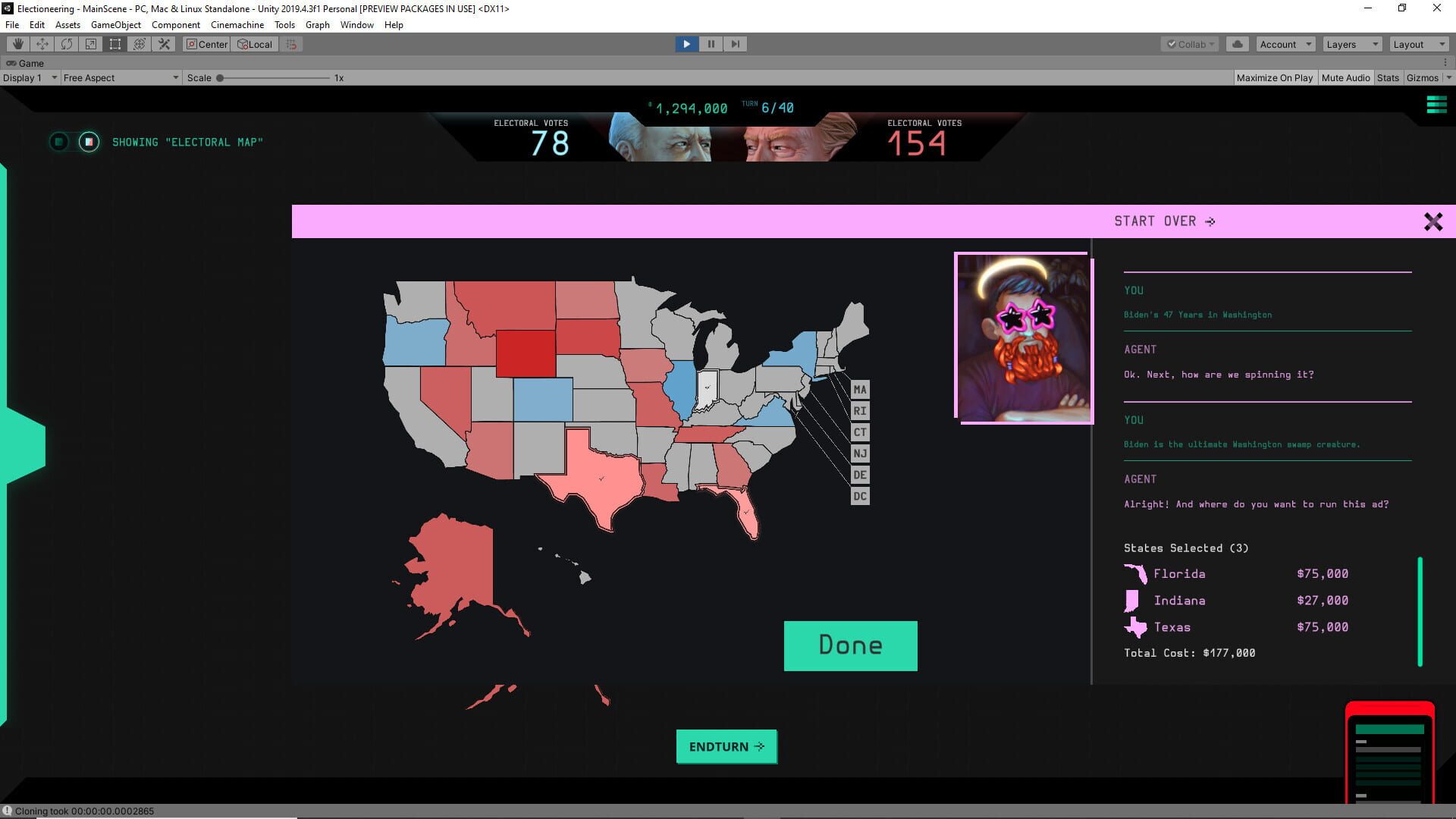 Electioneering - Screenshot