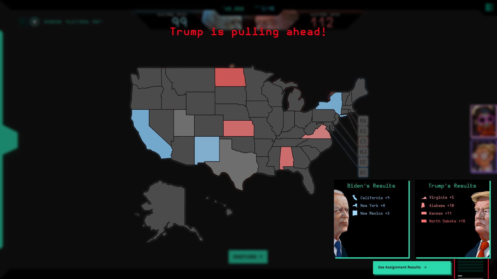 Electioneering - Screenshot