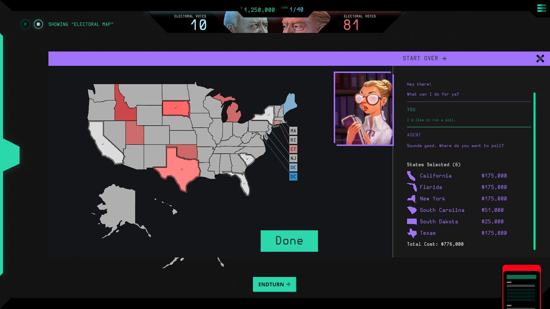 Electioneering - Screenshot