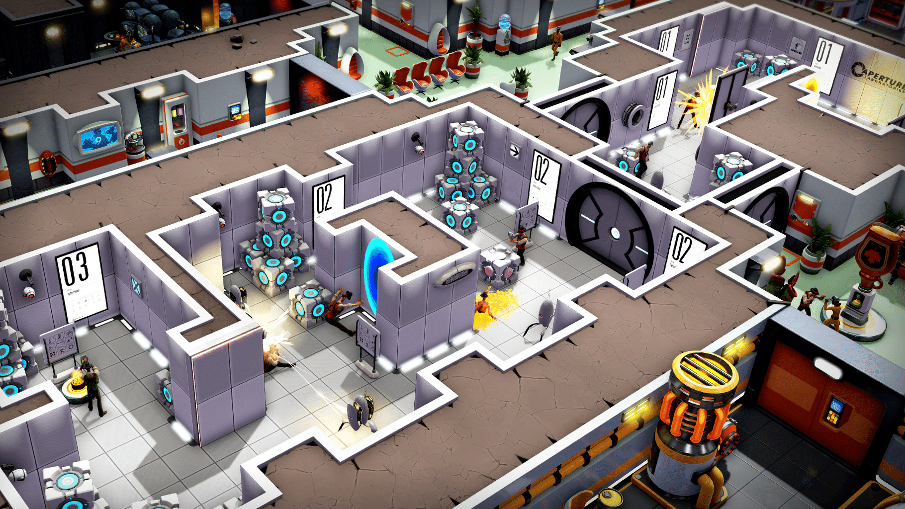 Evil Genius 2: World Domination - Portal Pack screenshot