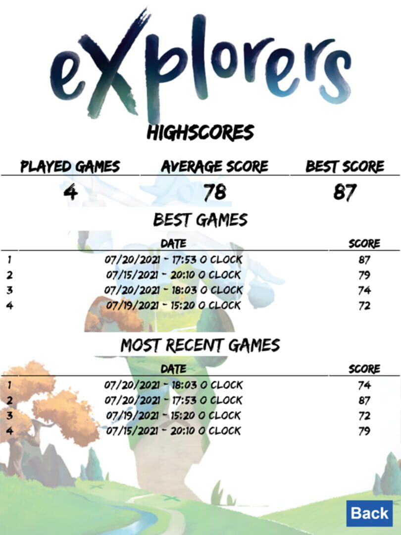 Explorers: The Game - Screenshot