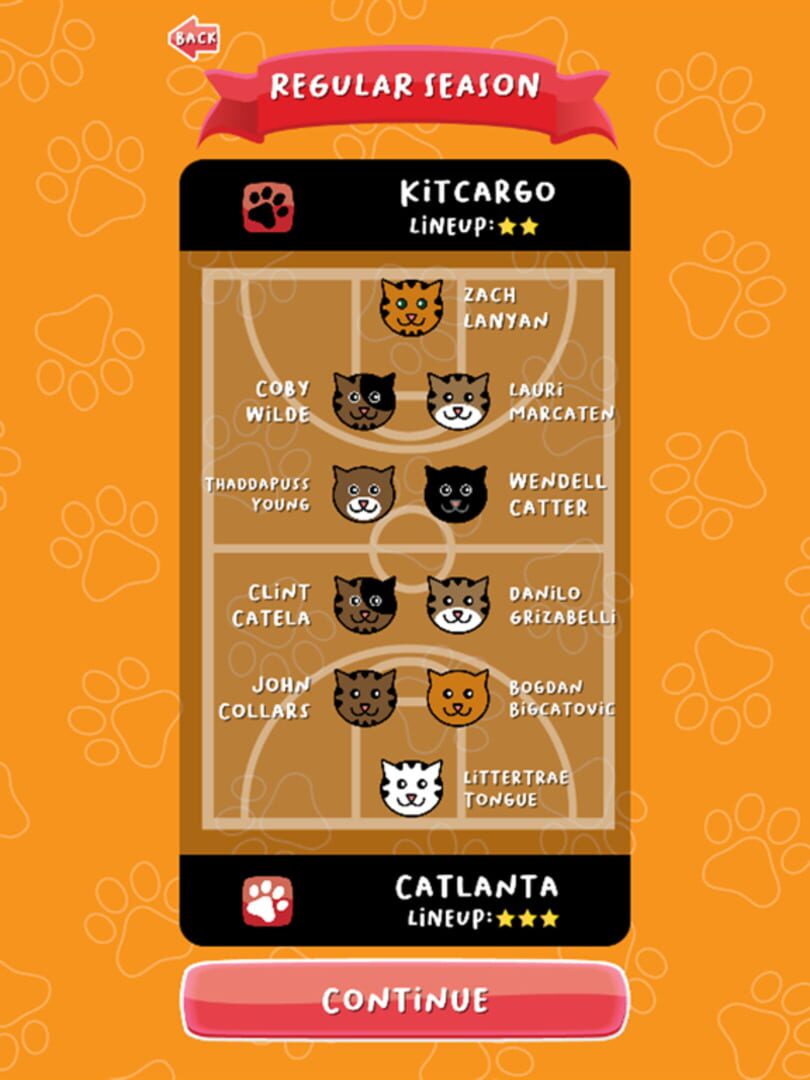 Bascatball Coach - Screenshot