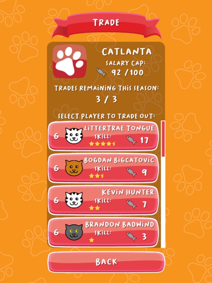 Bascatball Coach - Screenshot