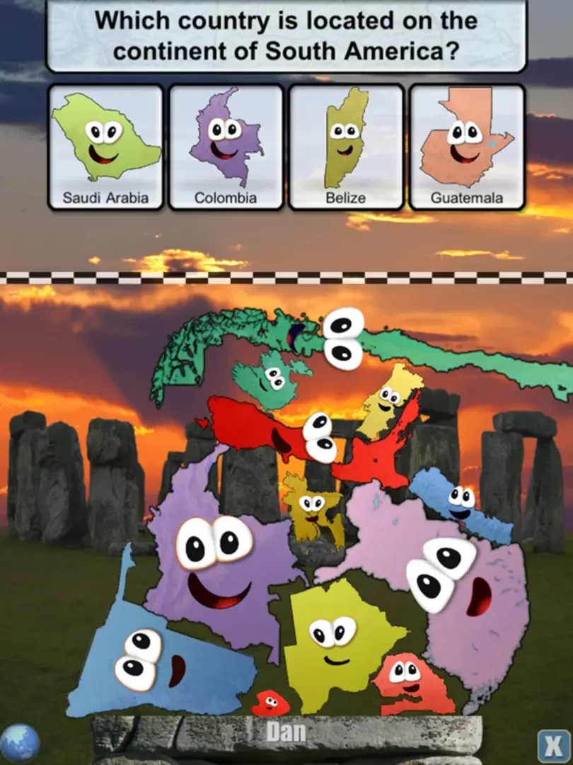 Stack the Countries