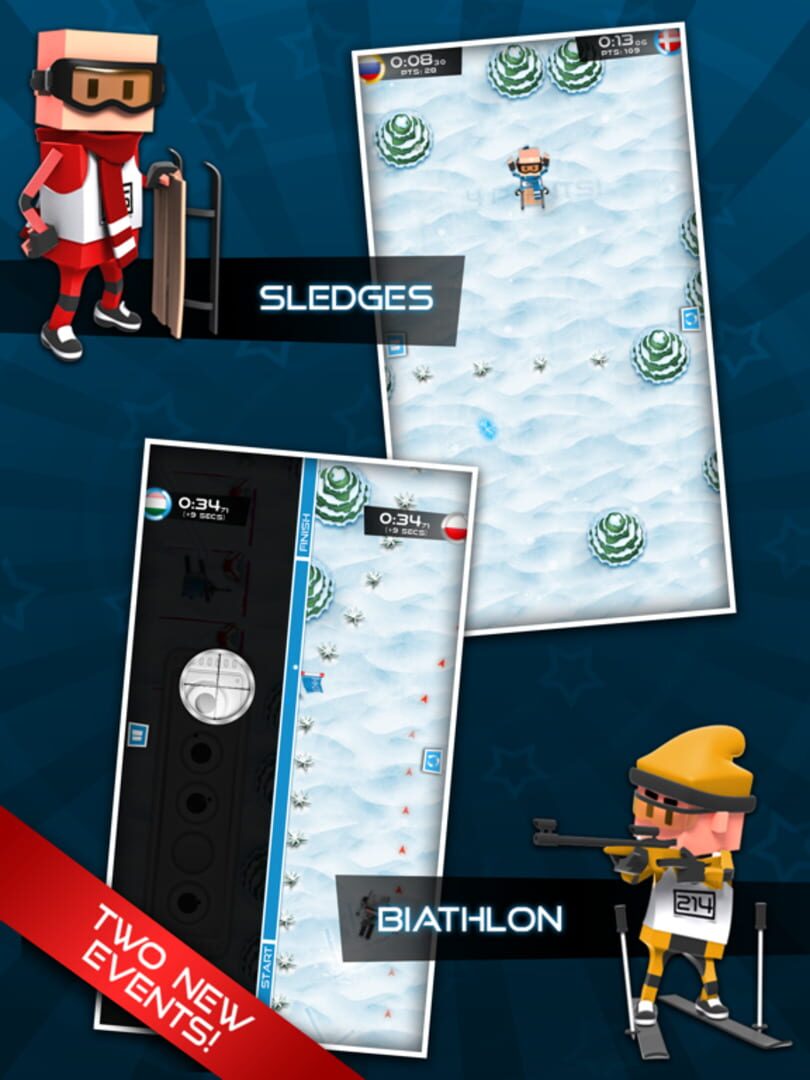 Flick Champions Winter Sports - Screenshot