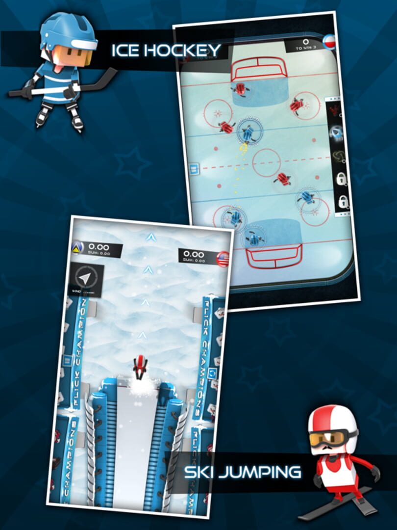 Flick Champions Winter Sports - Screenshot