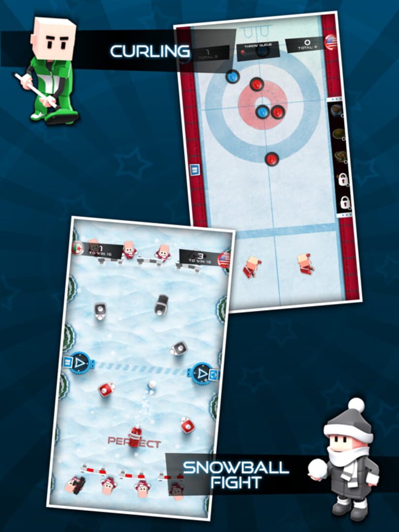 Flick Champions Winter Sports - Screenshot