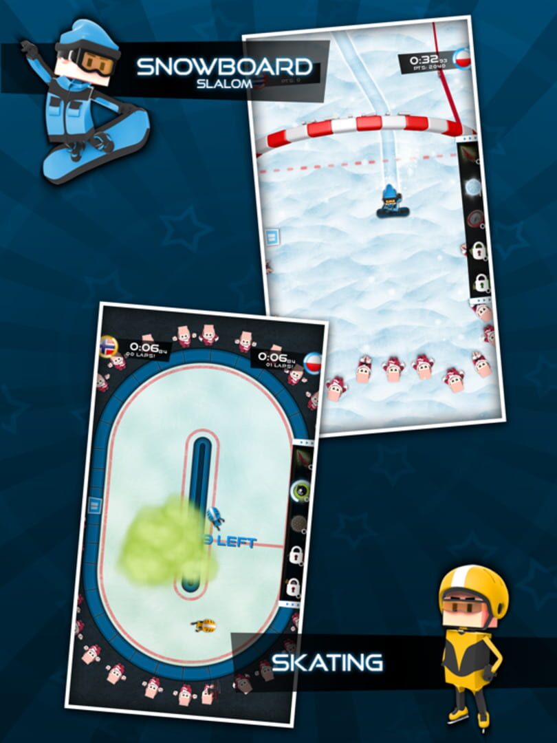 Flick Champions Winter Sports - Screenshot