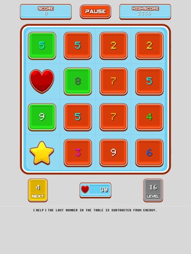 Perfect Zero Puzzle - Screenshot