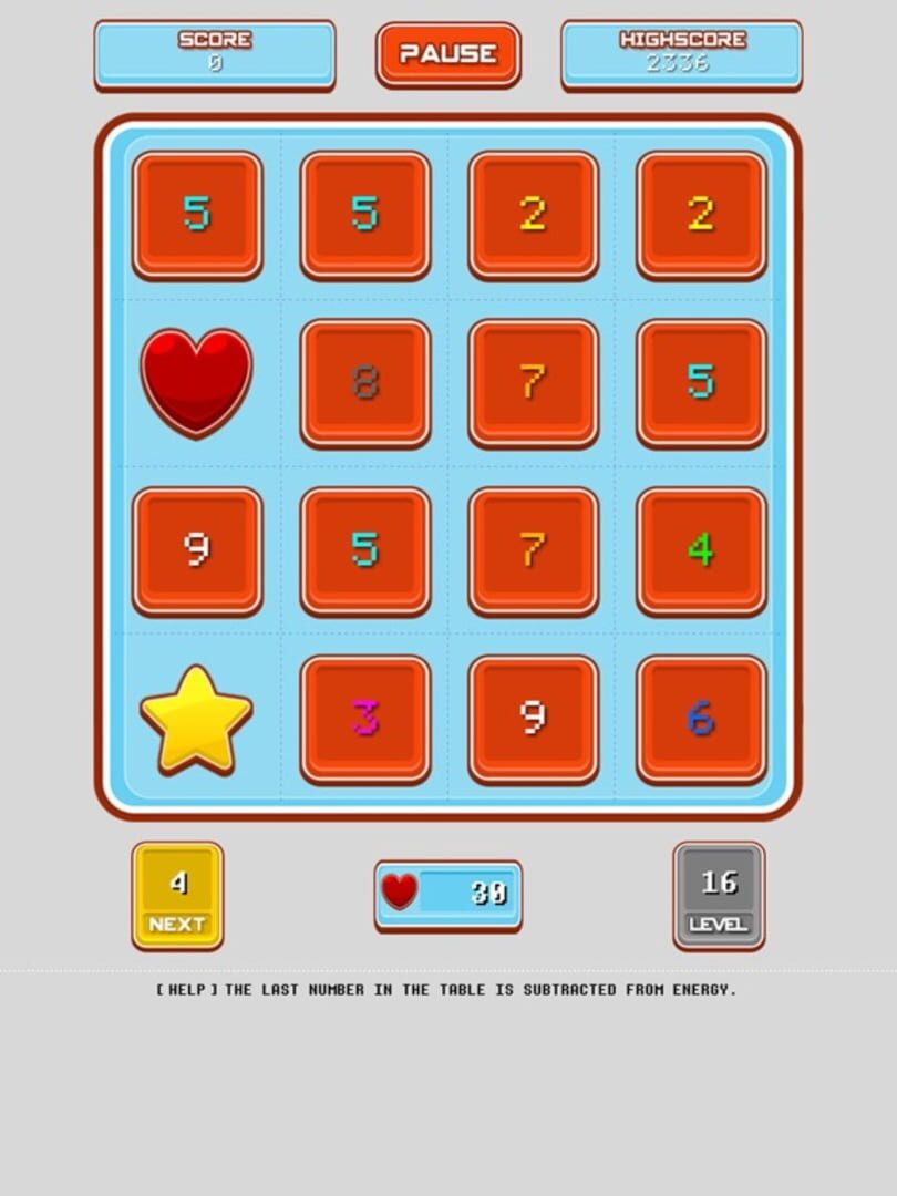 Perfect Zero Puzzle - Screenshot
