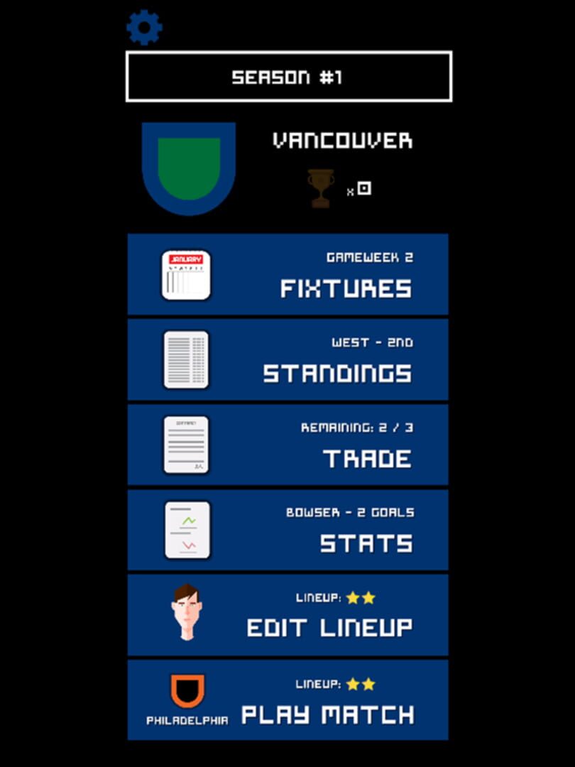 Retro Hockey Coach 2021 - Screenshot