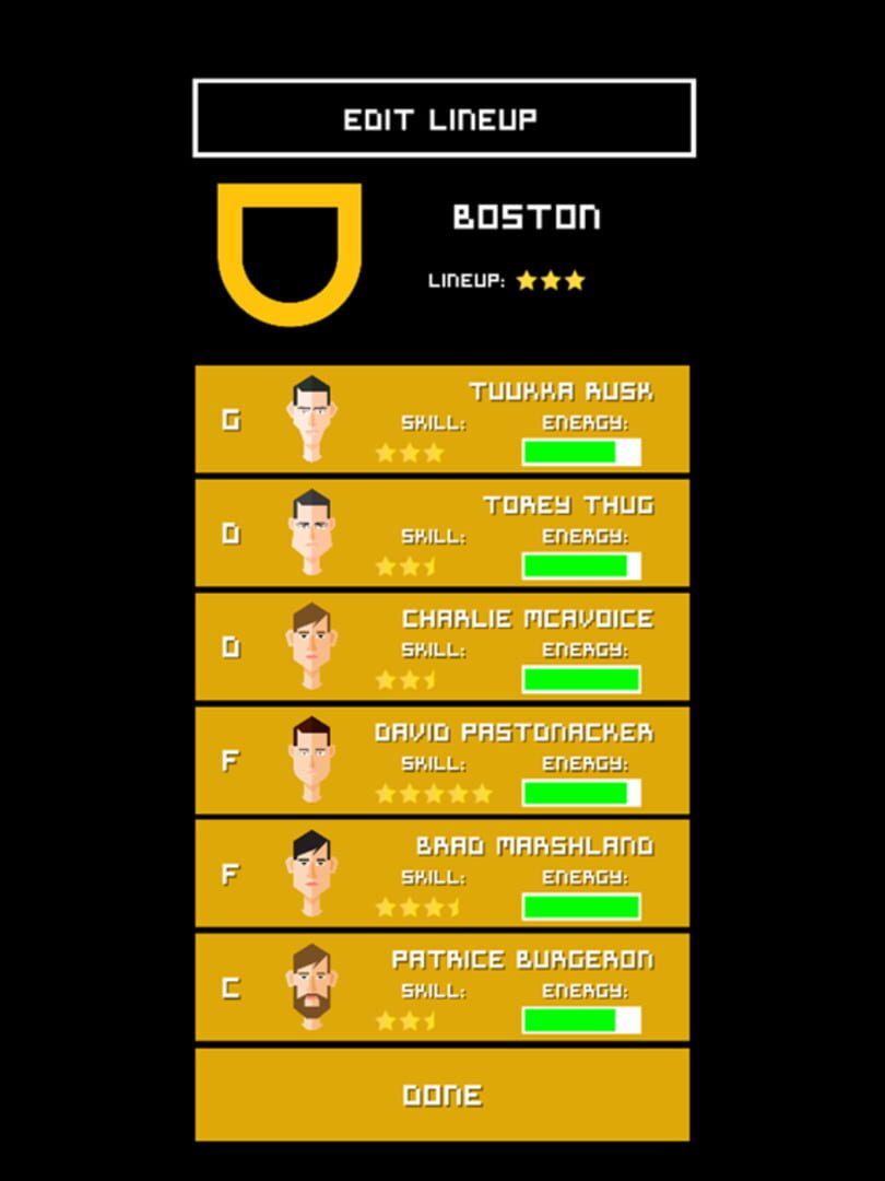 Retro Hockey Coach 2021 - Screenshot