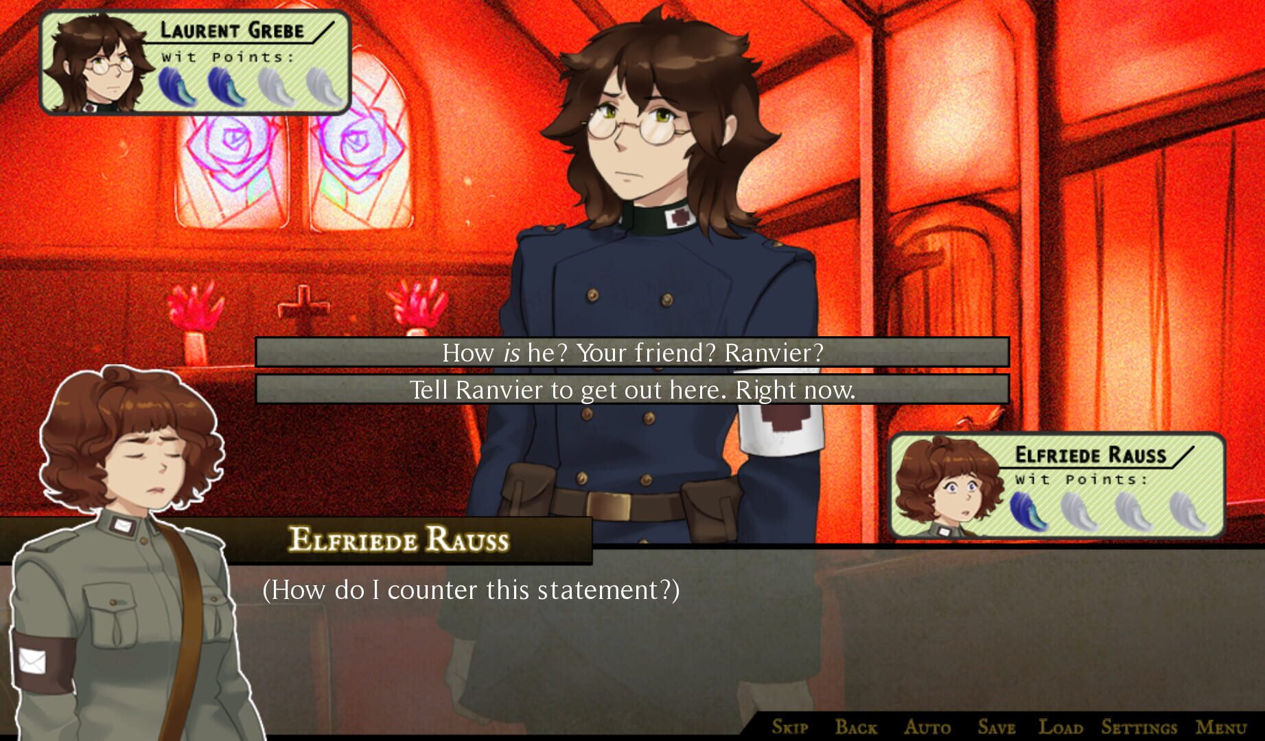 Because We're Here: Mohnblume und Blaurose - Act II - Screenshot