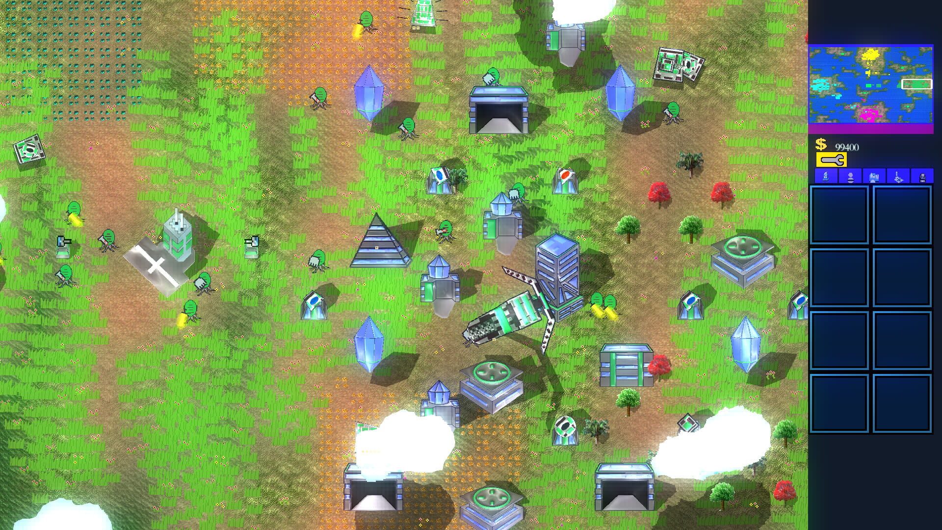End War RTS: Alien invasion - Screenshot