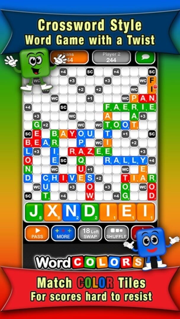 Word Colors - Screenshot