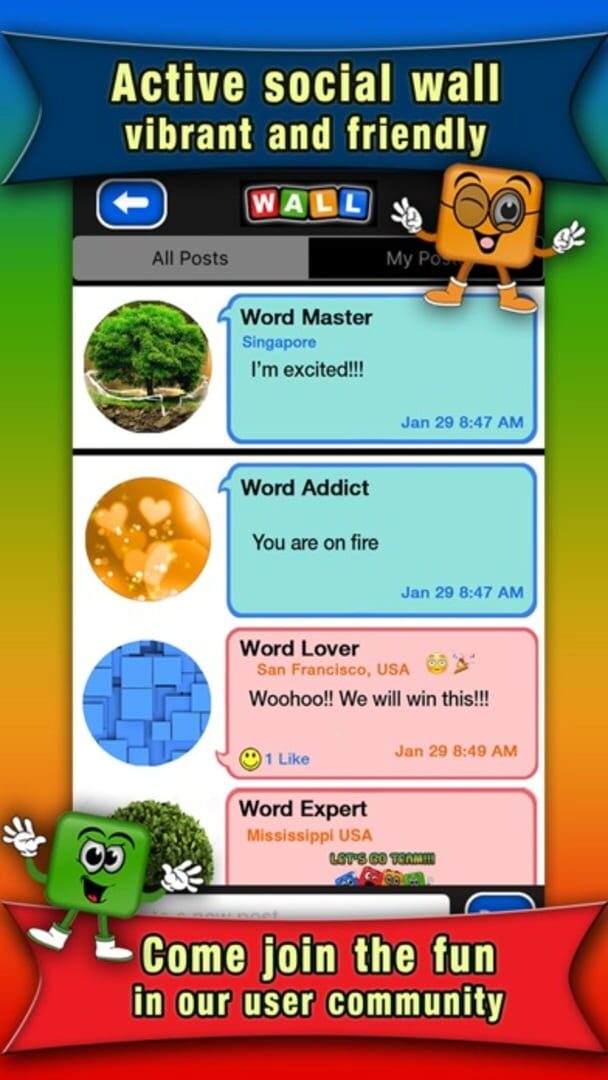 Word Colors - Screenshot
