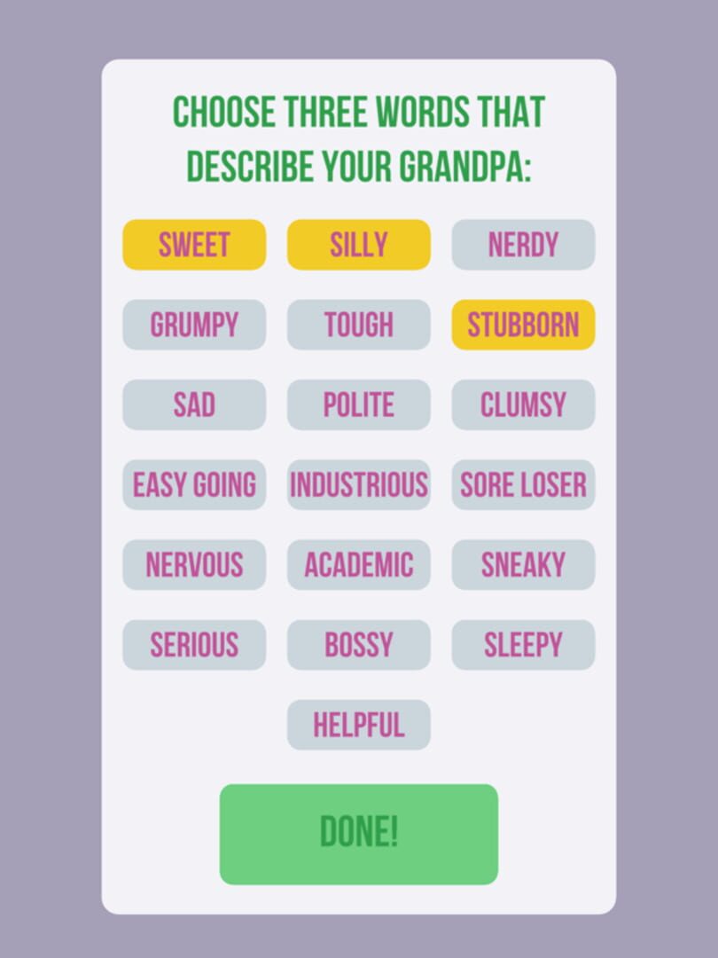 Cribbage With Grandpas - Screenshot