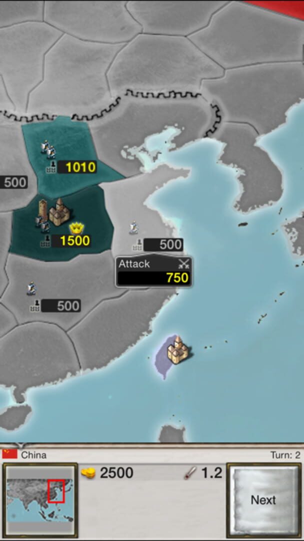 Age of Conquest: Asia - Screenshot