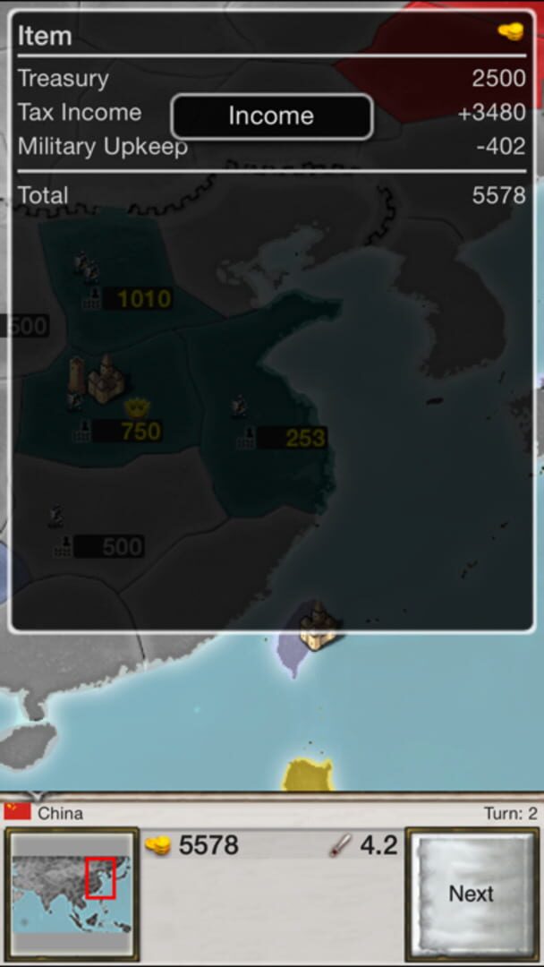Age of Conquest: Asia - Screenshot