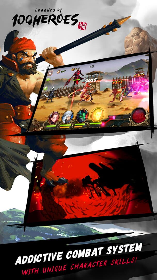 Legends of 100 Heroes - Screenshot