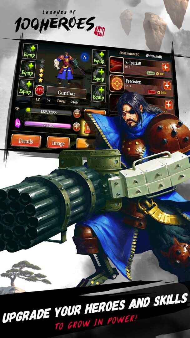 Legends of 100 Heroes - Screenshot
