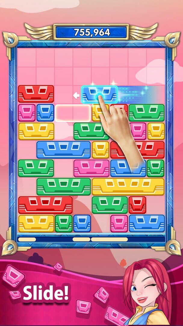 Slide Fall: Don't Stack High - Screenshot