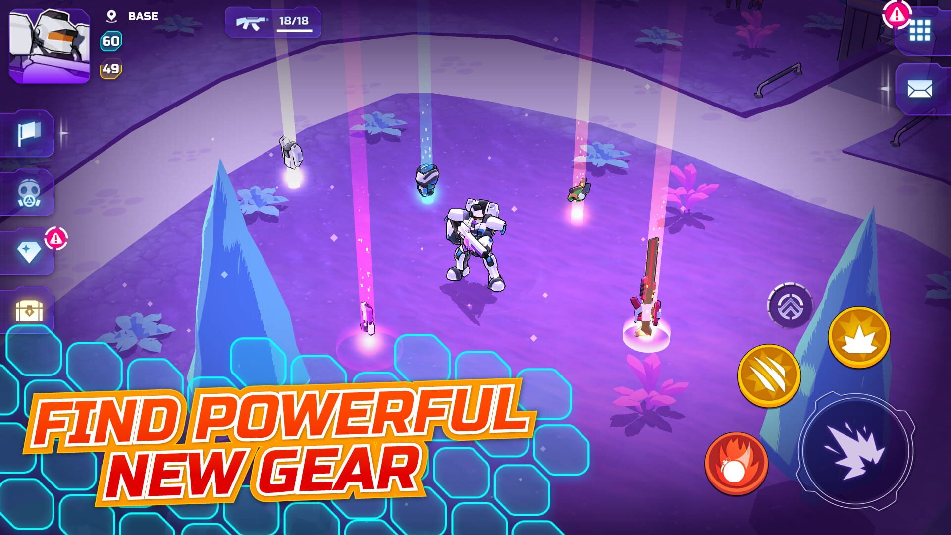 Loot Legends: Robots vs Aliens - Screenshot